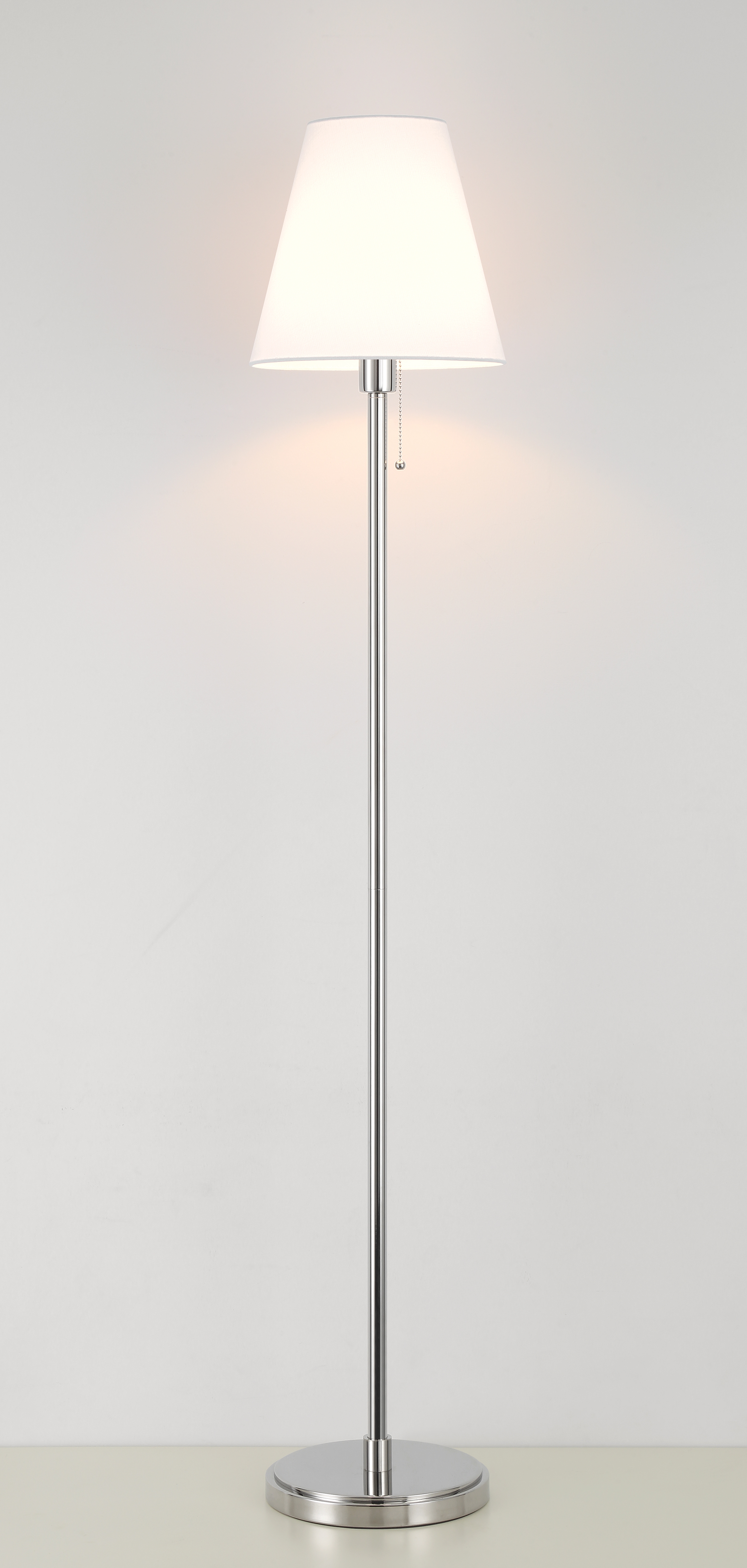 Berkeley Floor Lamp | Polished Nickel - Image 4