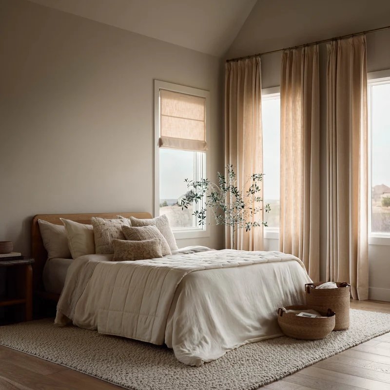 The Citizenry Stonewashed Linen Duvet Cover | Full/Queen | Duvet Only | Ivory - Image 12