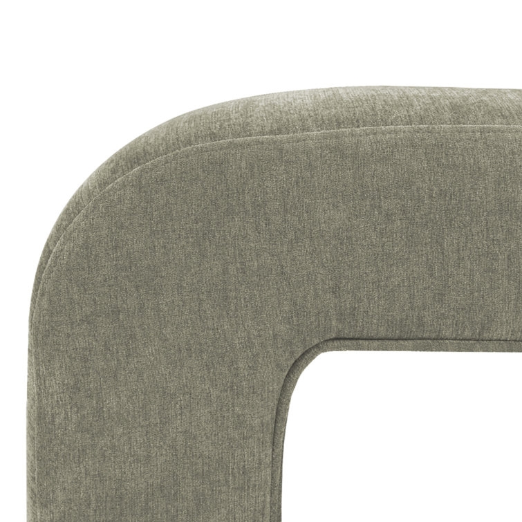 Tanaka Chenille Upholstered Bench - Image 3