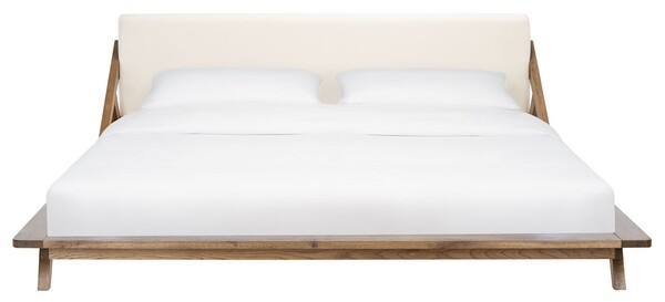 Devyn Wood Platform Bed - Natural/Beige - Arlo Home - Image 5