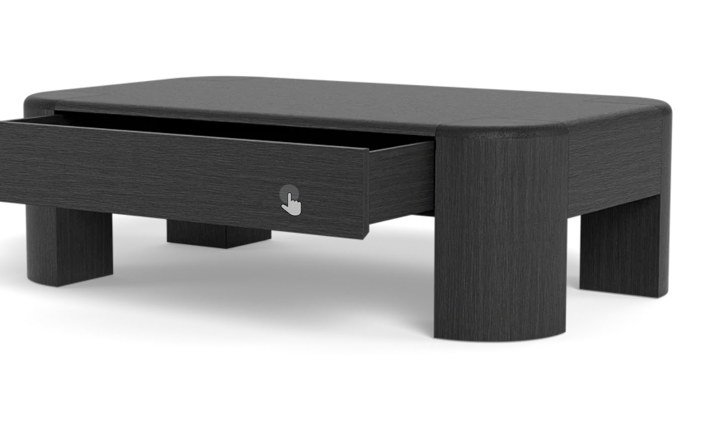 Matteo Rectangle Coffee Table with Storage Option - Image 5