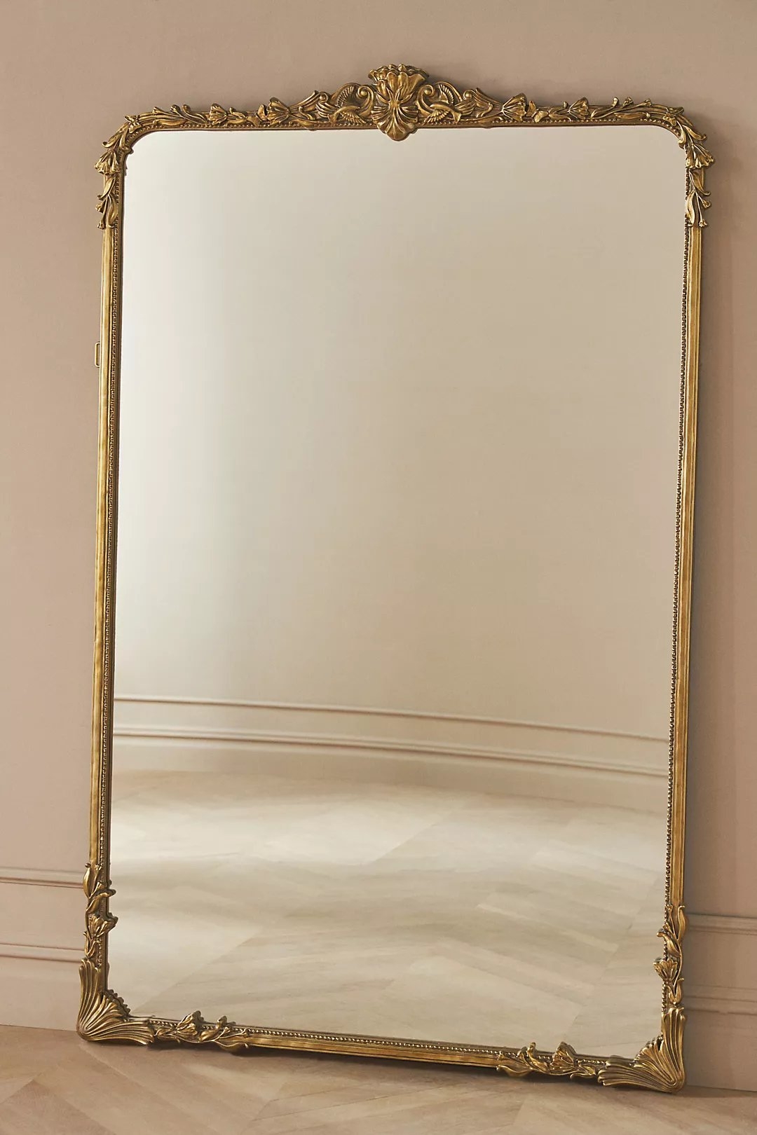 Mila Mirror, Gold, Floor - Image 2