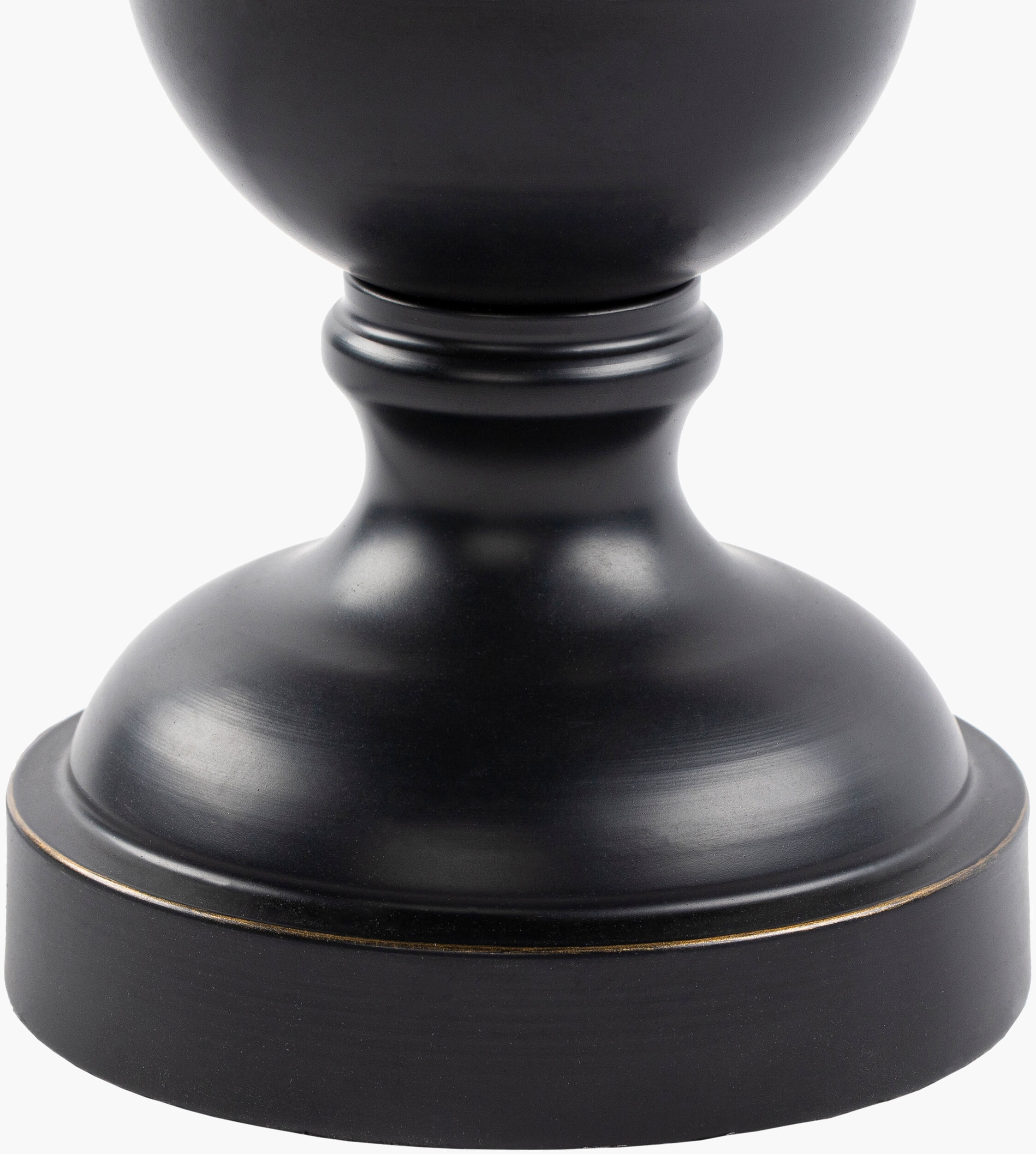 Livabliss Proteus Black Painted 23"H x 11"W x 11"D Accent Table Lamp - Image 1