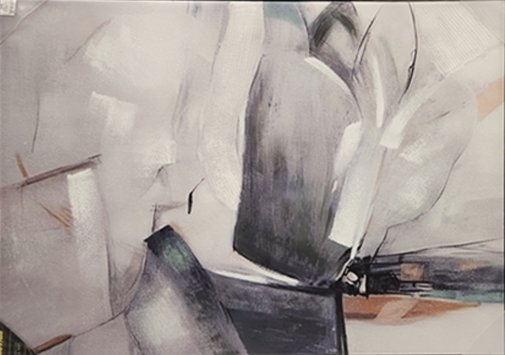 Luxe Metal Art 'Art For Art Sake' By Francois Char Art For Art Sake by - Painting on - Image 4