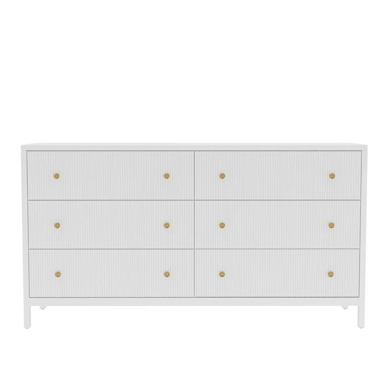 Jennette 6 - Drawer Dresser - Image 0