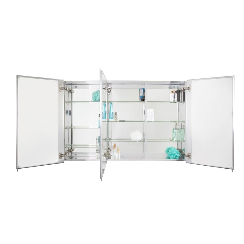 JACUZZI® Tri-View 48" x 31" Surface Mount Medicine Cabinet - Image 2