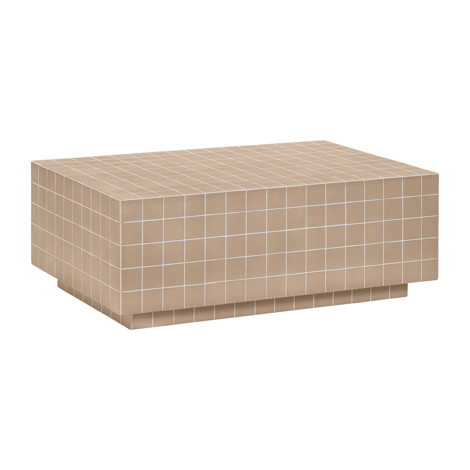 Mixie Taupe Tile Indoor / Outdoor Coffee Table - Image 0