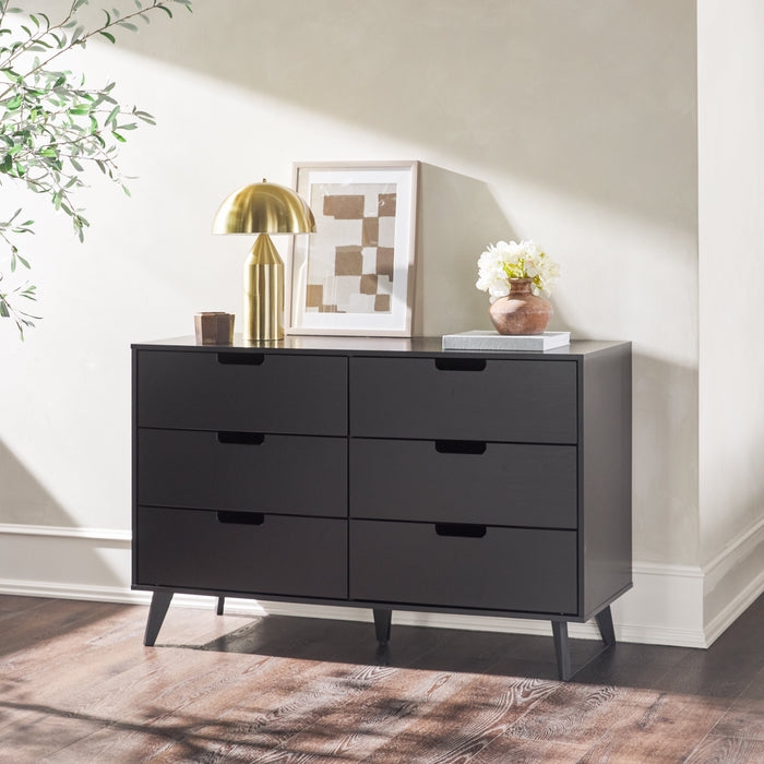 Hans Mid-Century Modern Angle-Leg Dresser - Image 1