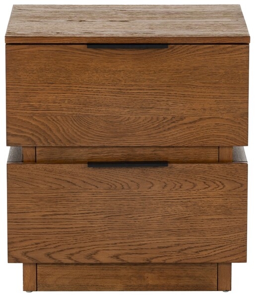 Titus 2 Drawer Stacked Nightstand - Image 0