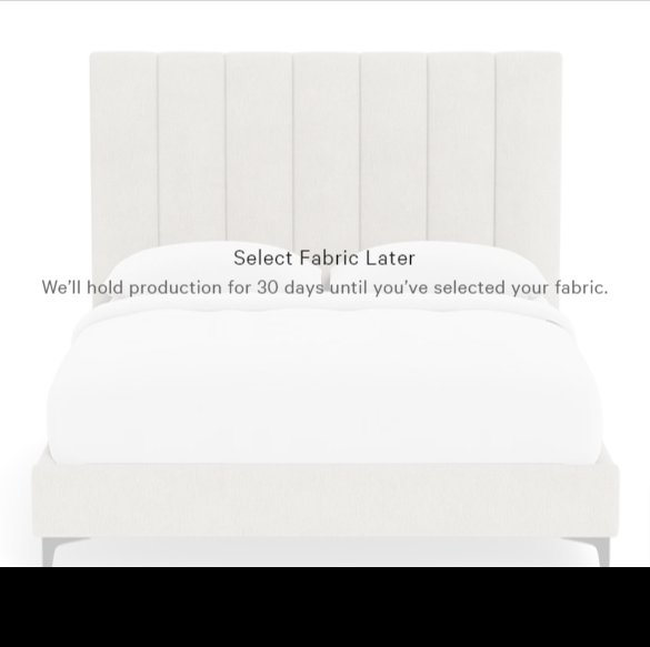 Lowen Upholstered Bed with Tufting Option - Image 0