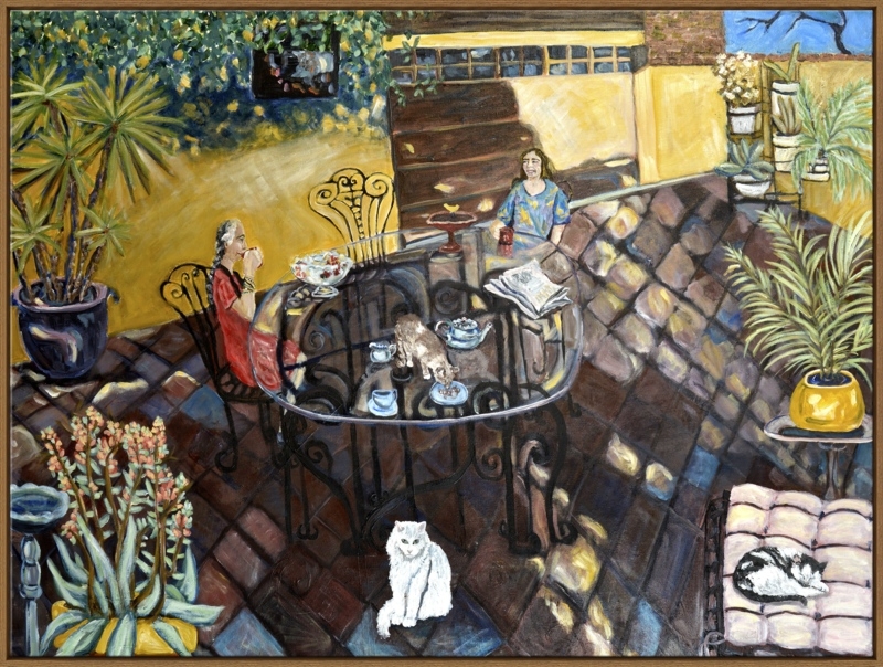 Chateau Wonderland By Deborah Eve Alastra, 32"x24", Canvas Box - Natural Woodgrai - Image 0