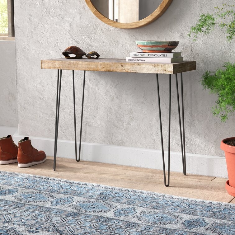 Marcina Solid Wood Console Table - Image 1