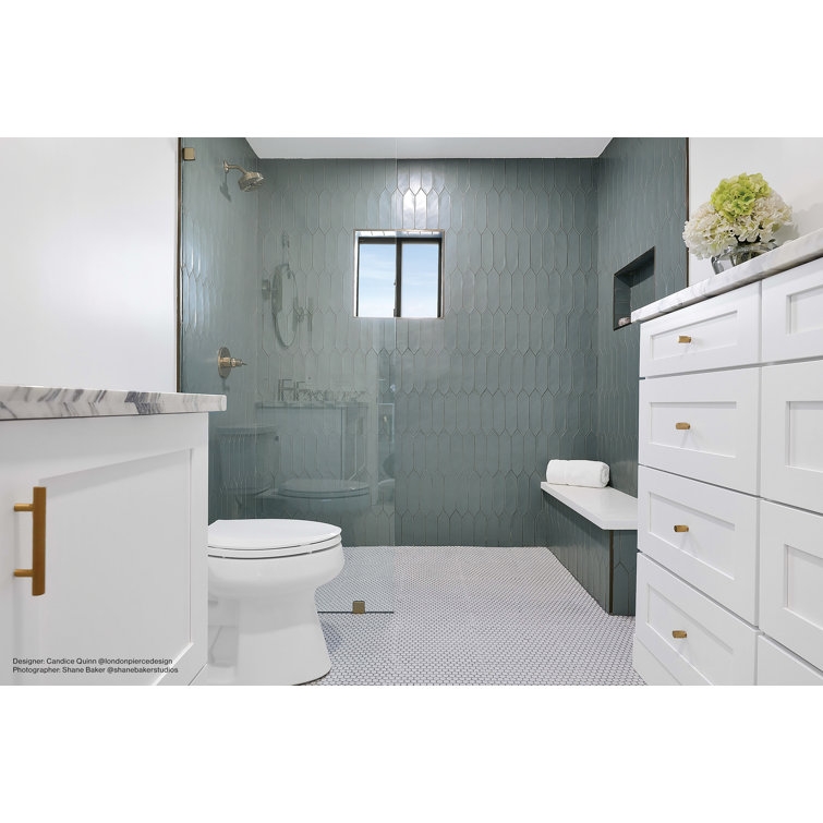 Reine 3" x 12" Ceramic Patterned Wall Tile - Image 3