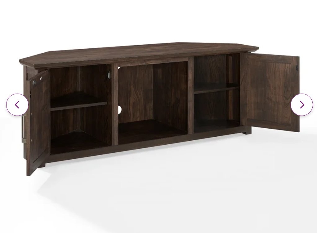 Rozier Corner TV Stand for TVs up to 65" - Image 2