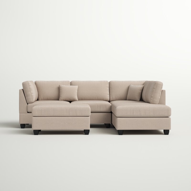 Hemphill Reversible Sectional with Ottoman - Image 1