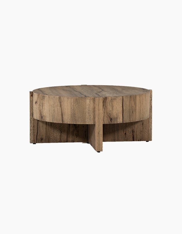 Bingham Coffee Table-Rustic Oak Veneer - Image 0