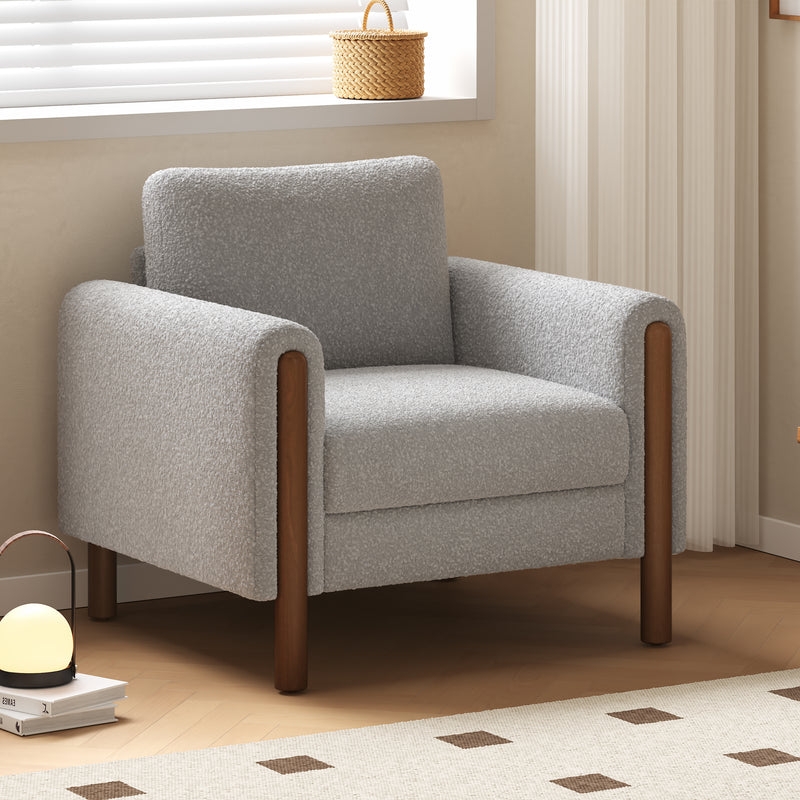 Contour & Co. | Boucle Accent Chair - Image 1