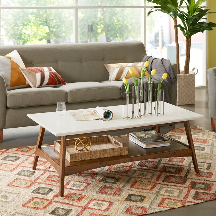 Burnes Coffee Table with Storage - Image 1