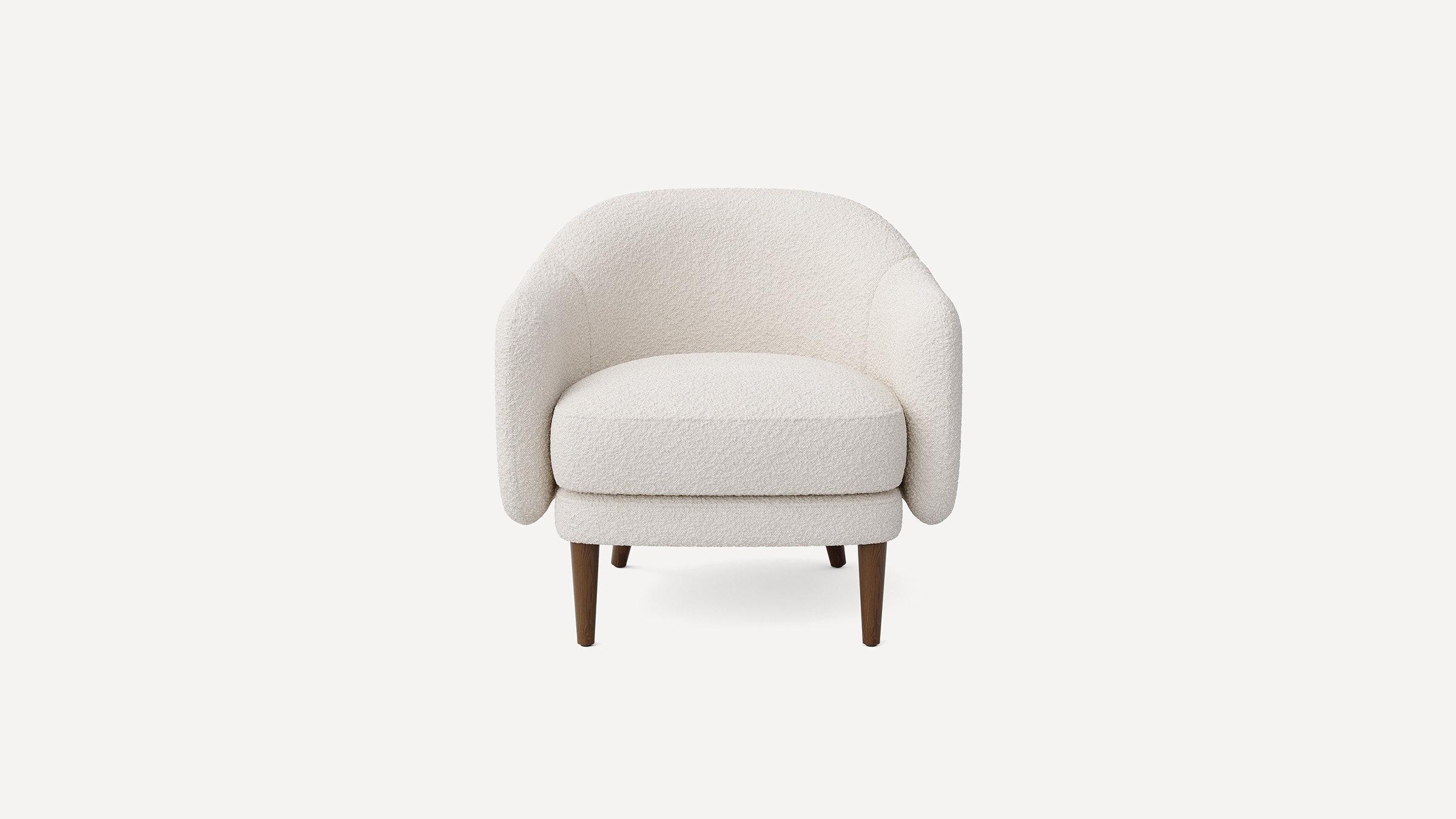 Burrow Pica Chair, Leg Finish: WalnutLegs - Image 0