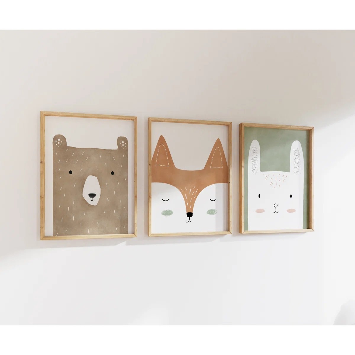 Woodland Art Print Set- unframed - Image 1