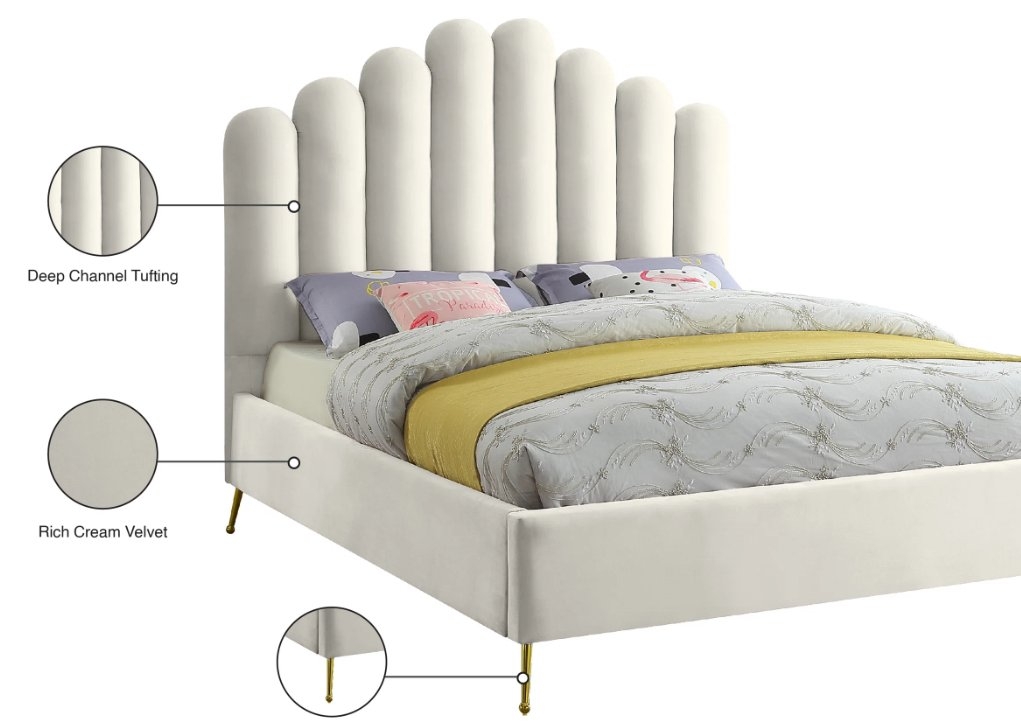 Sonette Upholstered Flatform Bed - Image 2