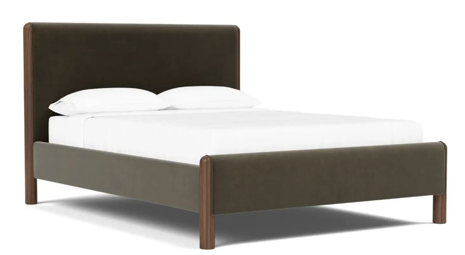 The Citizenry Laurel Bed with Low Footboard | California King | Brown - Image 11