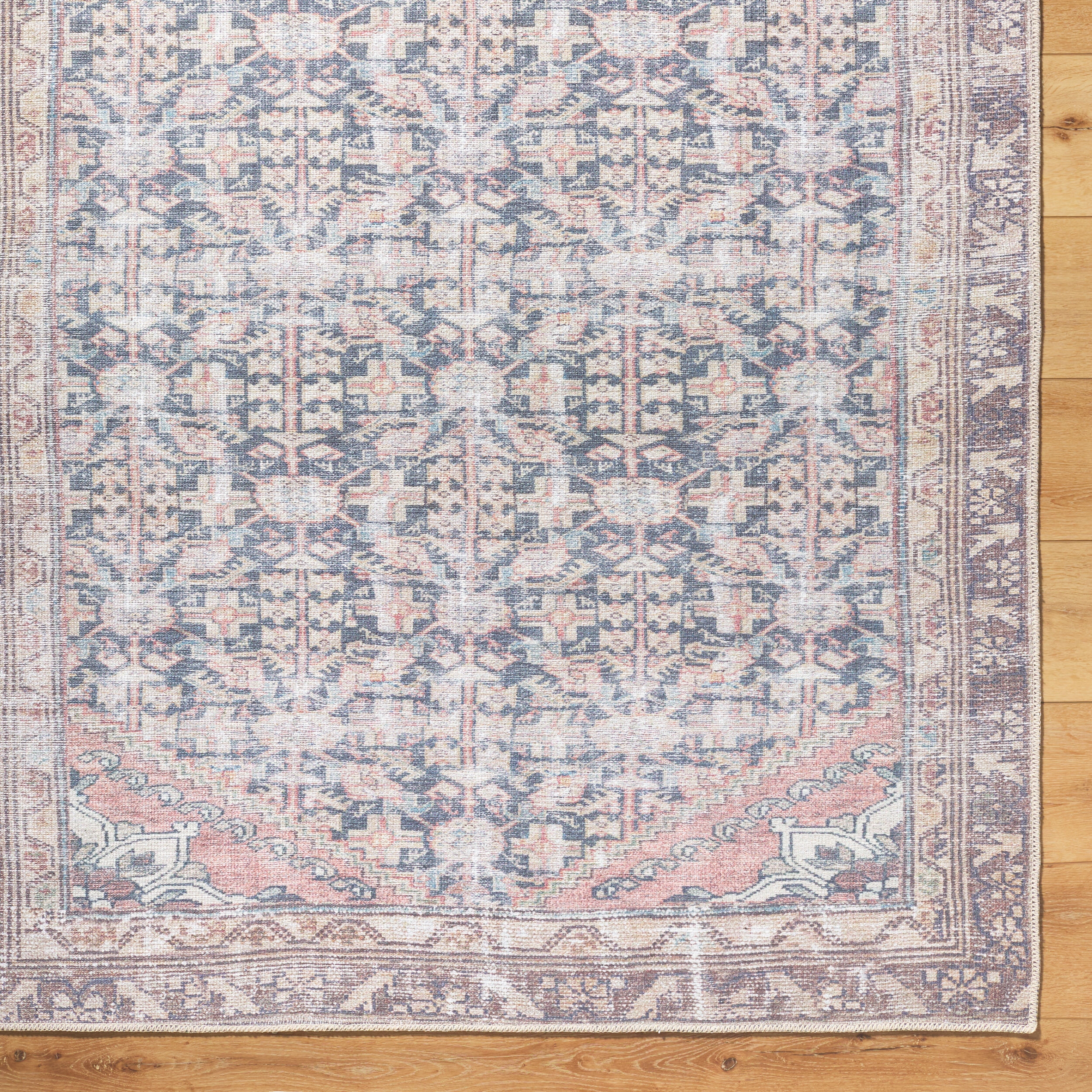 Amelie Beige Indoor 8'10" x 12' Machine Woven Rug - Image 4
