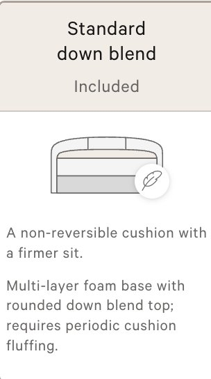 Sloan Leather 2-Seat Sofa *Standard down blend - Image 5