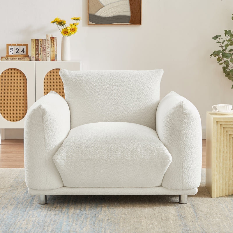 Contour & Co. | Sherpa Cloud Accent Chair - Image 2