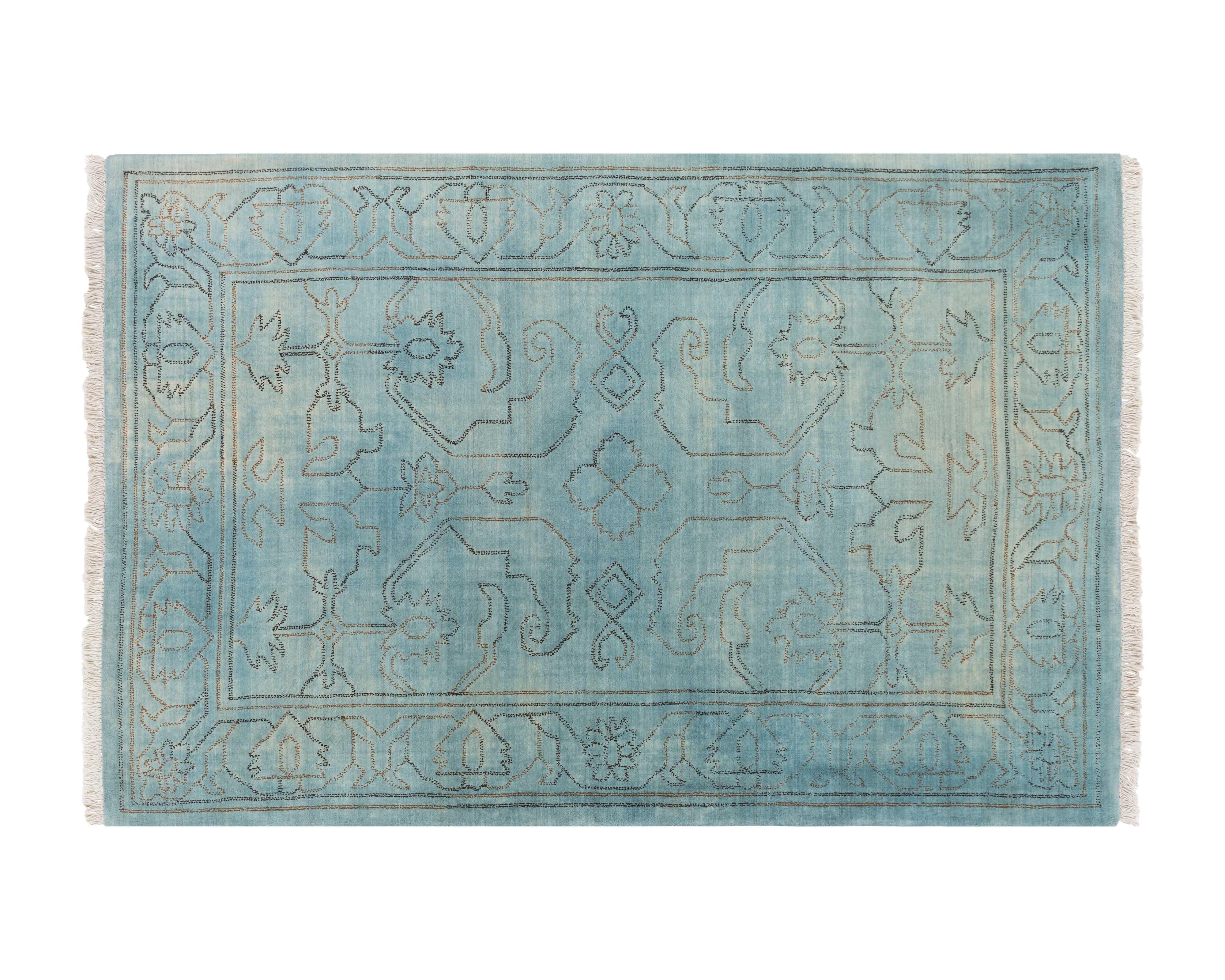 Aiden Hand knotted rug - Image 1