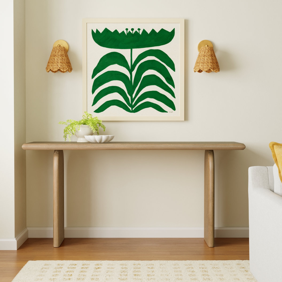 Bondi 65" Solid Wood Console Table - Image 2