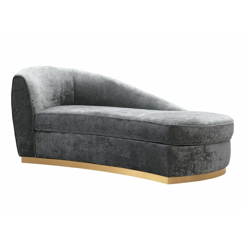 Saldana Upholstered Chaise Lounge - Image 1