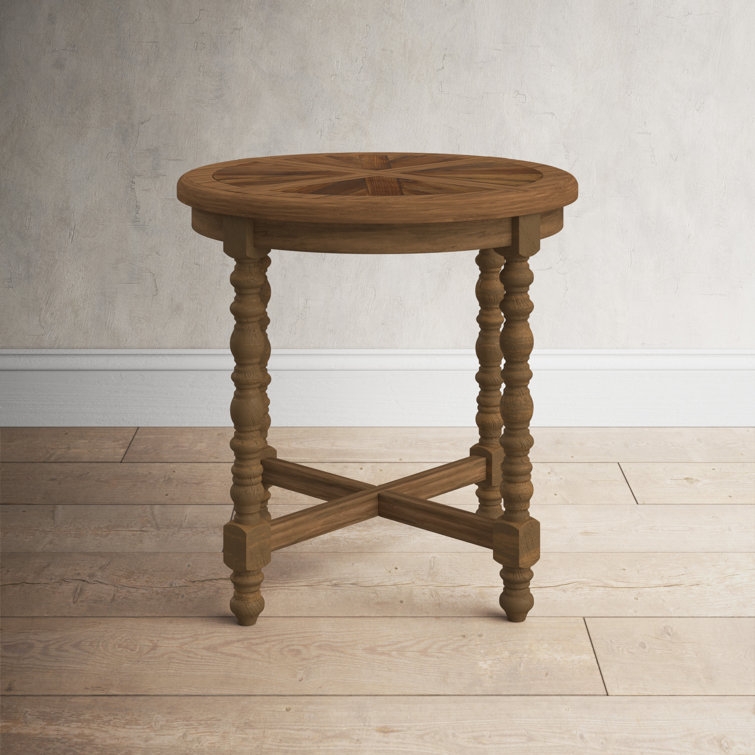 Jacob 26'' Tall Solid Wood End Table - Image 1