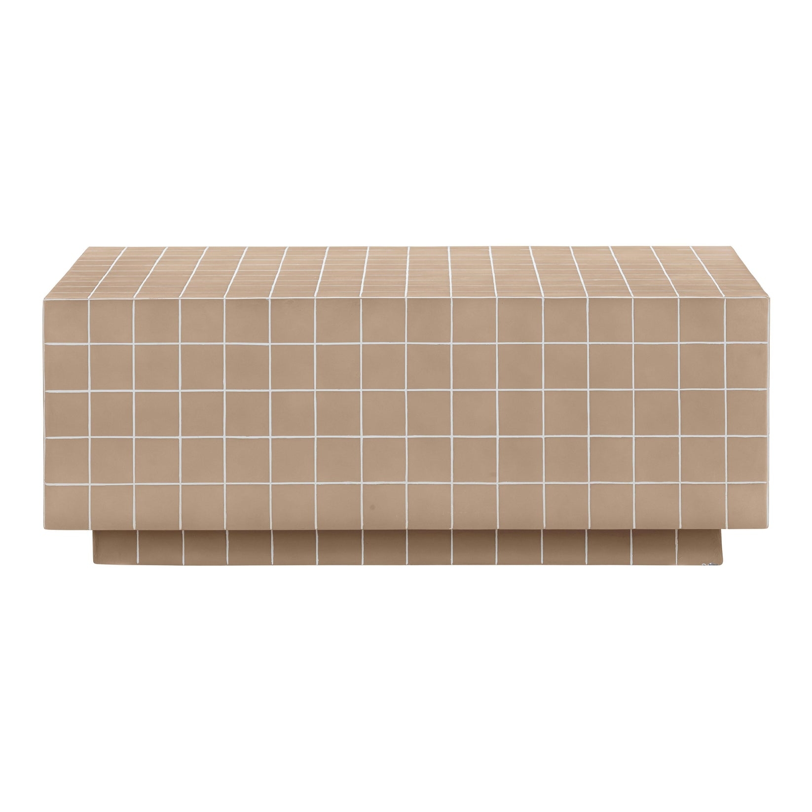 Mixie Taupe Tile Indoor / Outdoor Coffee Table - Image 2