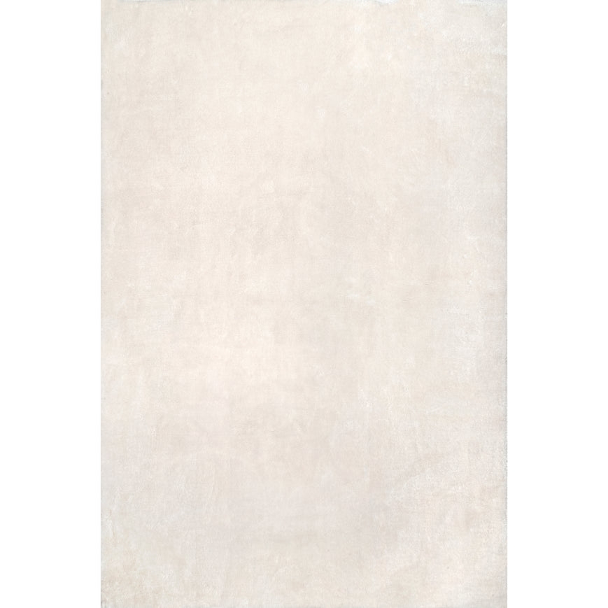 Loni Solid Machine Washable Shag Area Rug - Image 0