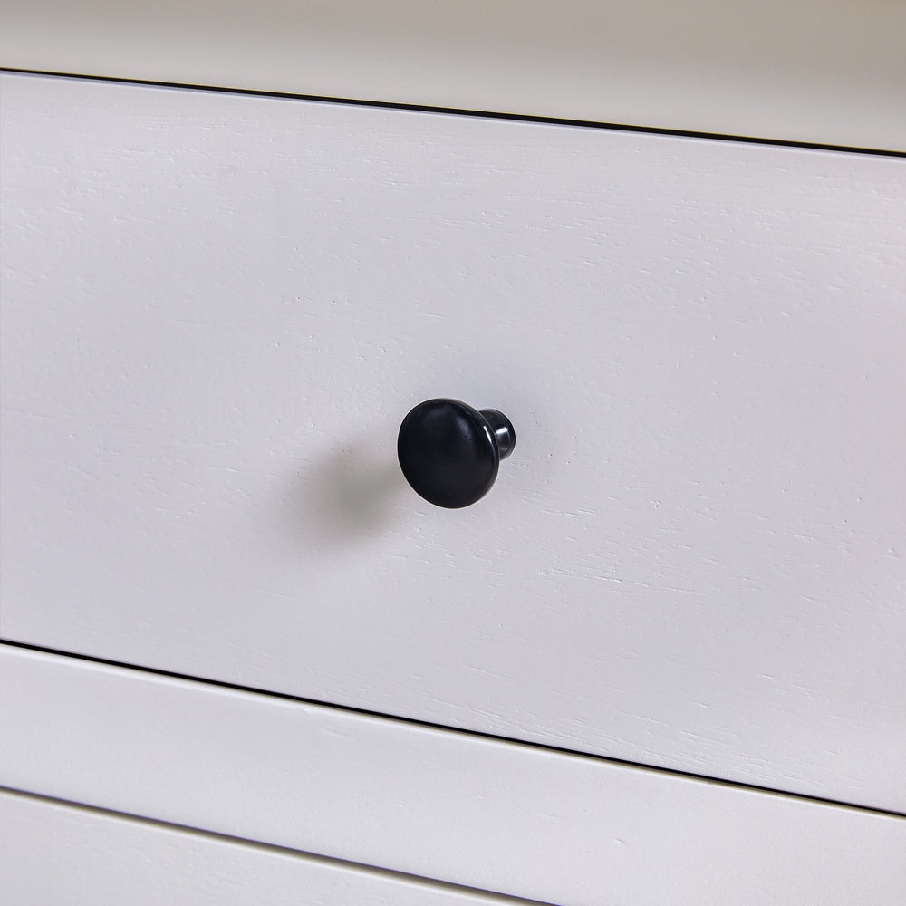 Traditional Vivienne 6-Drawer Easy Assembly Solid Wood Dresser - Image 4