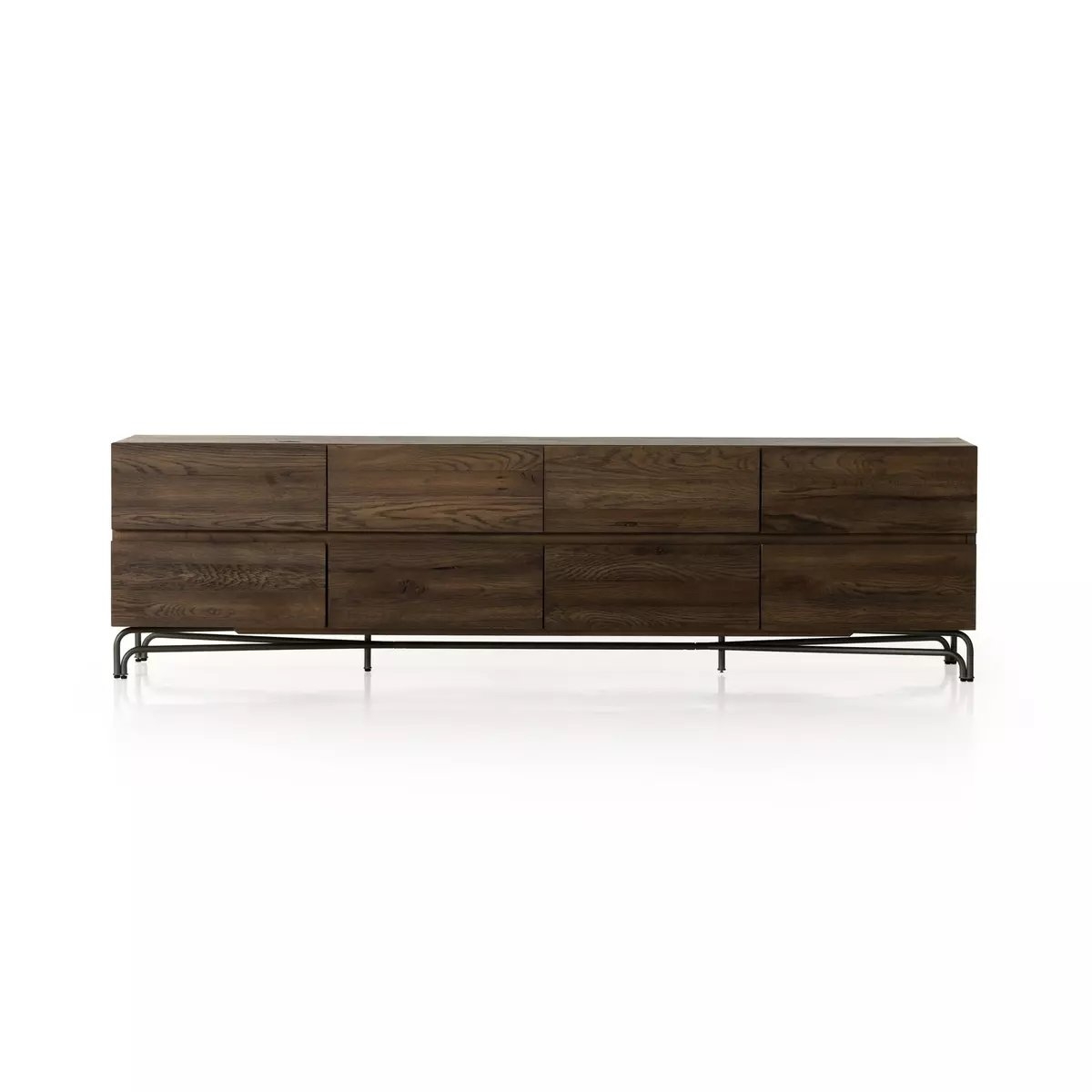 Marion Media Console-Rustic Fawn Veneer - Image 0