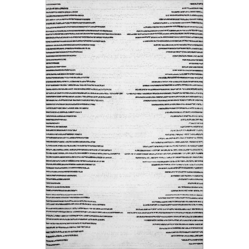 Romina Diamond Stripes Machine Washable Area Rug - Image 0