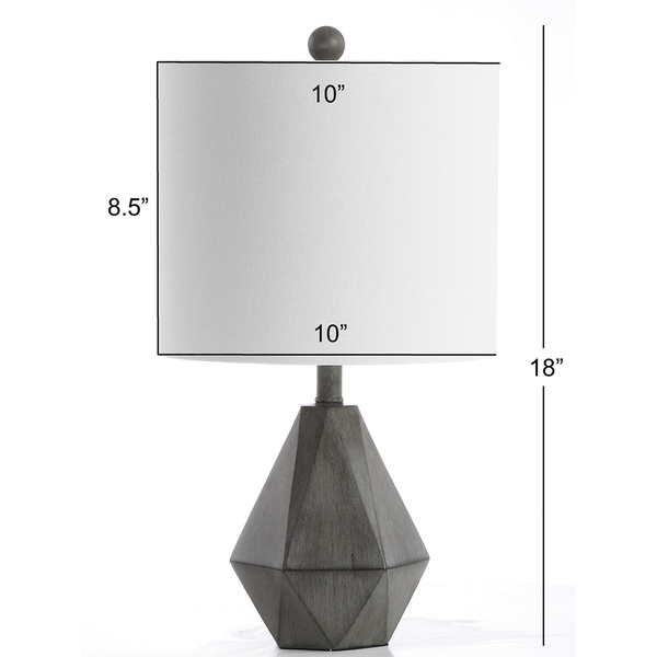 Vaughn Table Lamp  - Dark Grey - Safavieh - Image 4