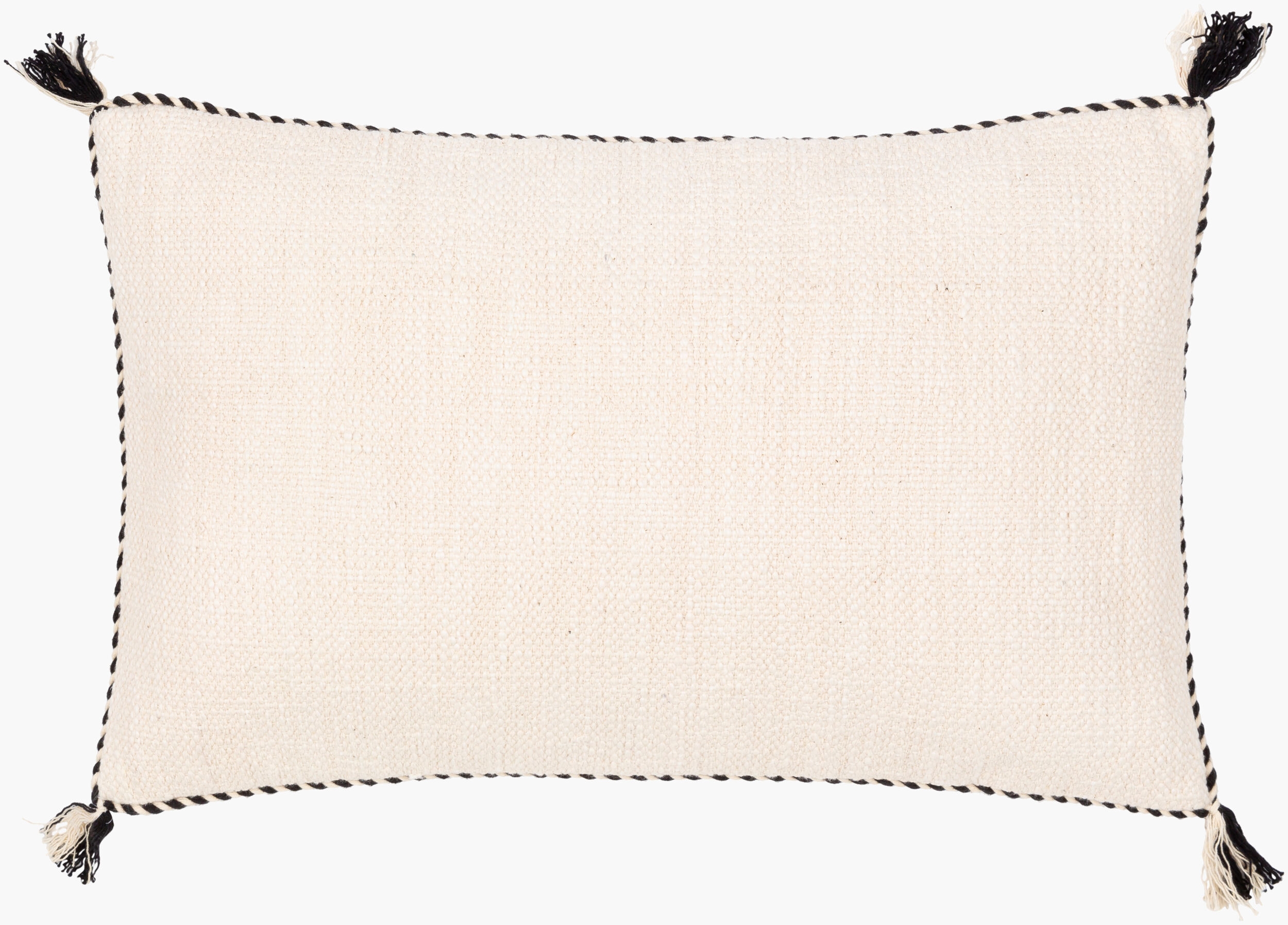 Braided Bisa BBA-001 14"L x 22"W Polyester Filled Pillow - Image 0