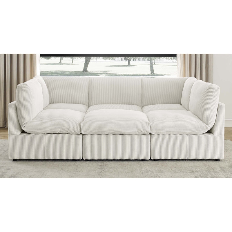 98" Wide Symmetrical Modular Corner Sectional - Image 2