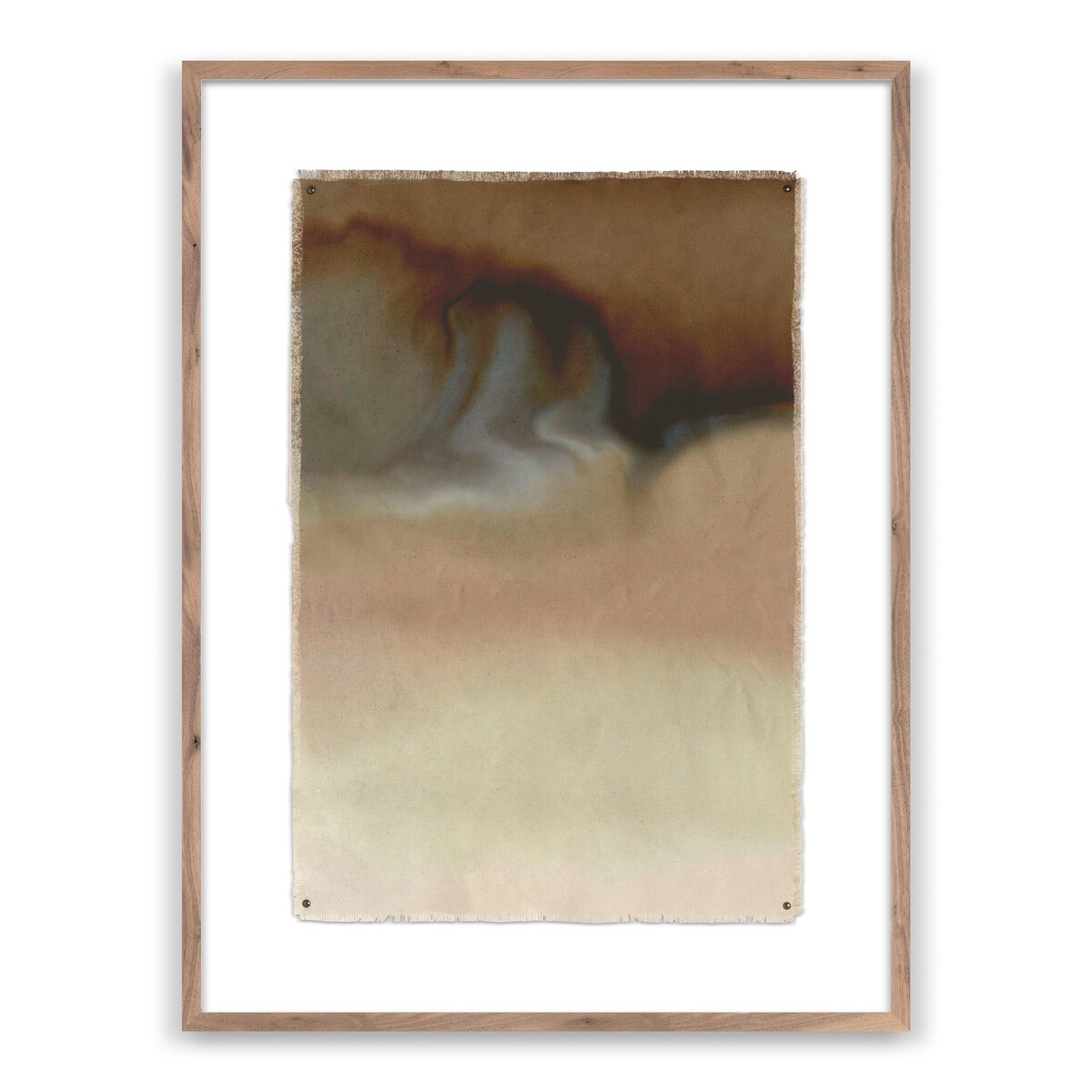 Liquified Landscape VI by Roseanne Kenny - RoofTop 2.5 Rustic Walnut - Image 0