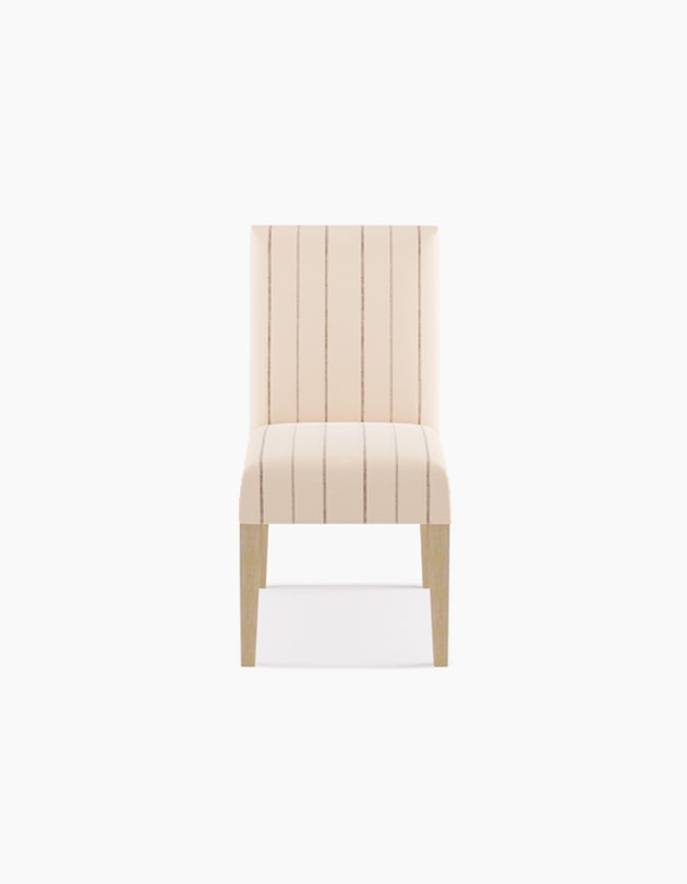 Classic Dining Chair, Charcoal Fritz, Natural - Image 0