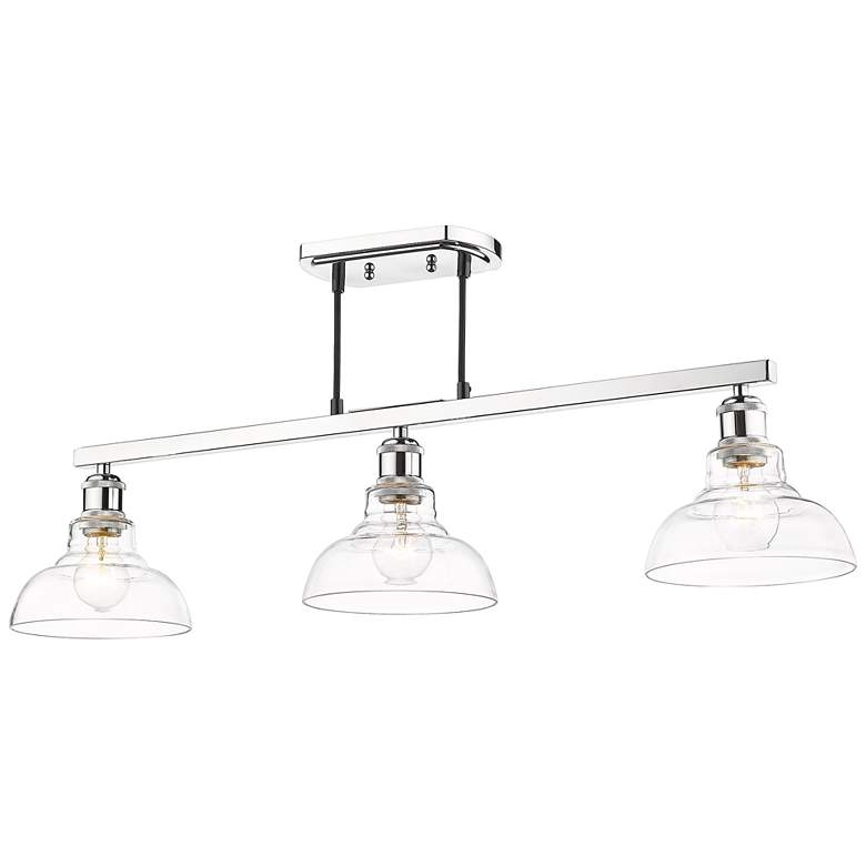 Gzolden Lighting Carver 35 1/2" Wide Chrome Linear Pendant Light - Image 2