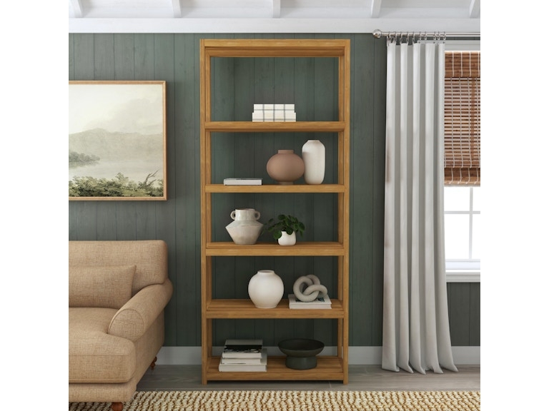 Lark Natural Mango Bookcase - Image 1