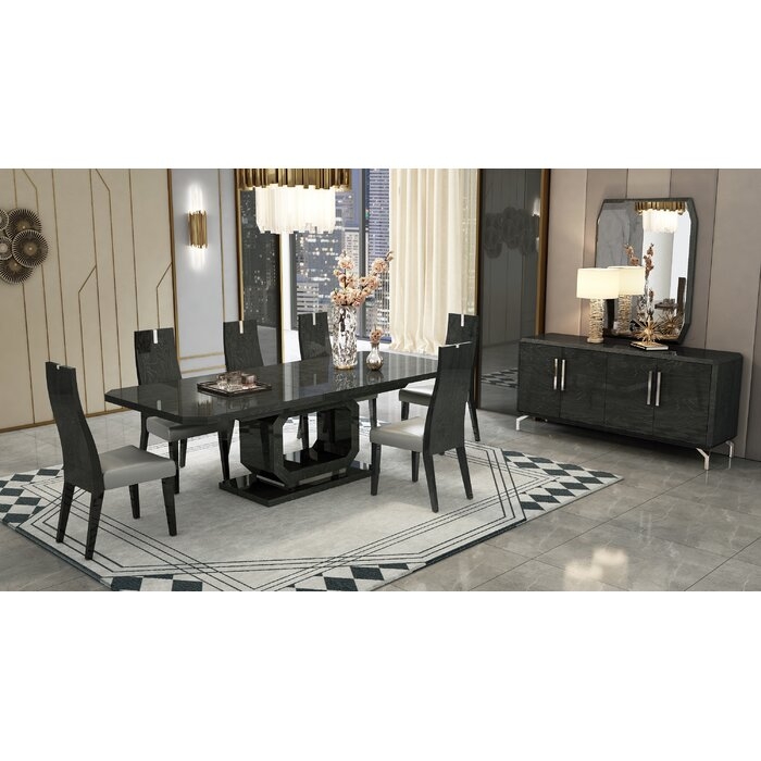 Macomb Extendable Dining Table - Image 1