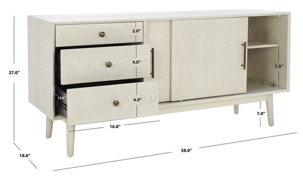 Tomas Mid-century Media Stand - Image 6