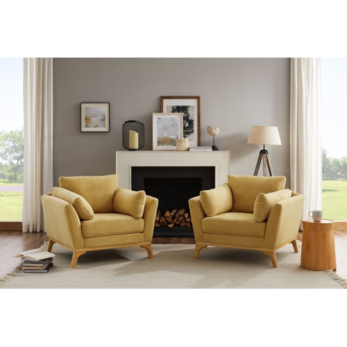 Ljubinko 41.7'' Wide Armchair - Image 0