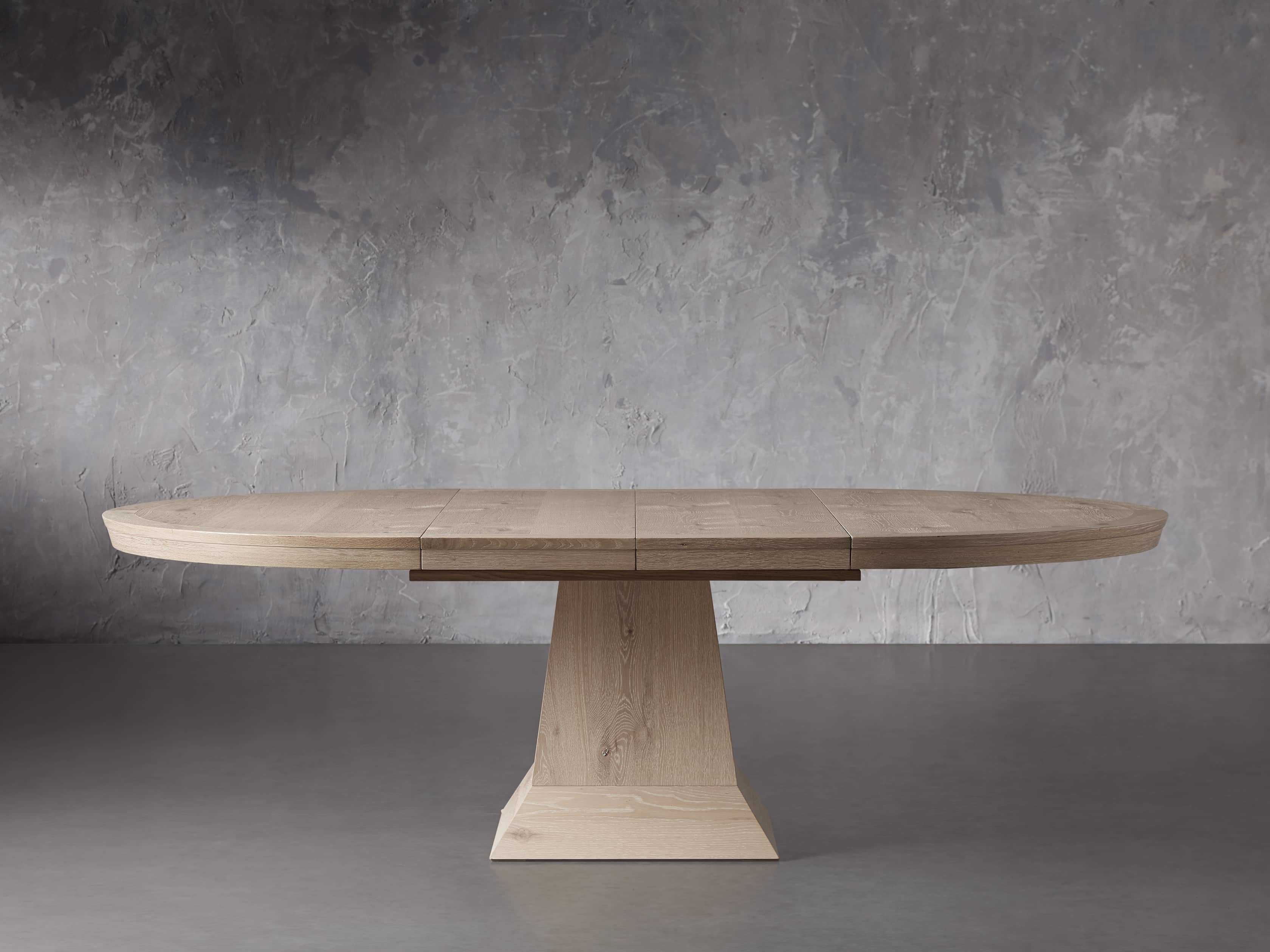 Leighton Dining Table in Wood 62" Natural  Sable  - Image 2