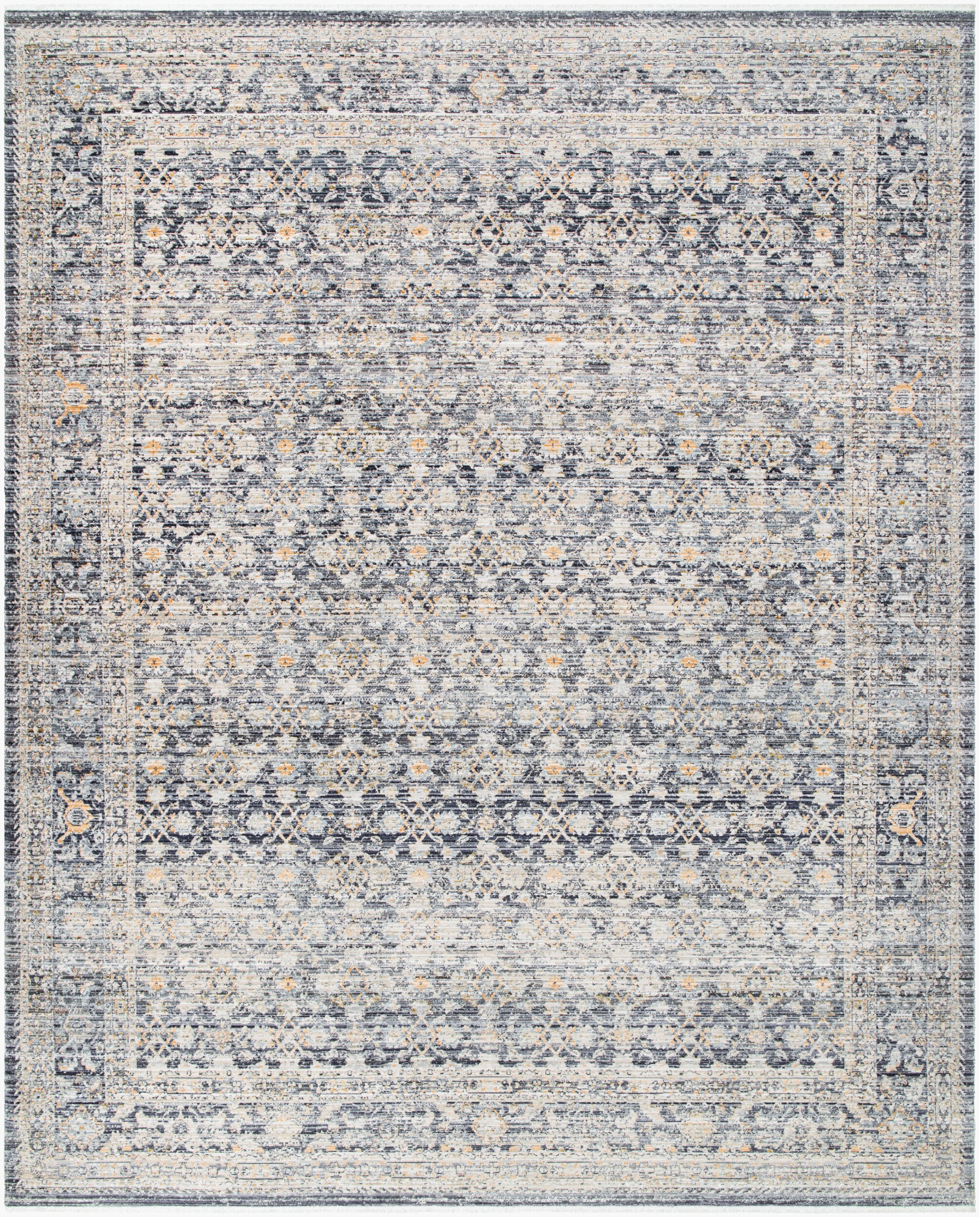 Margaret Gray Outdoor 7'10" x 10' Machine Woven Rug - Image 0